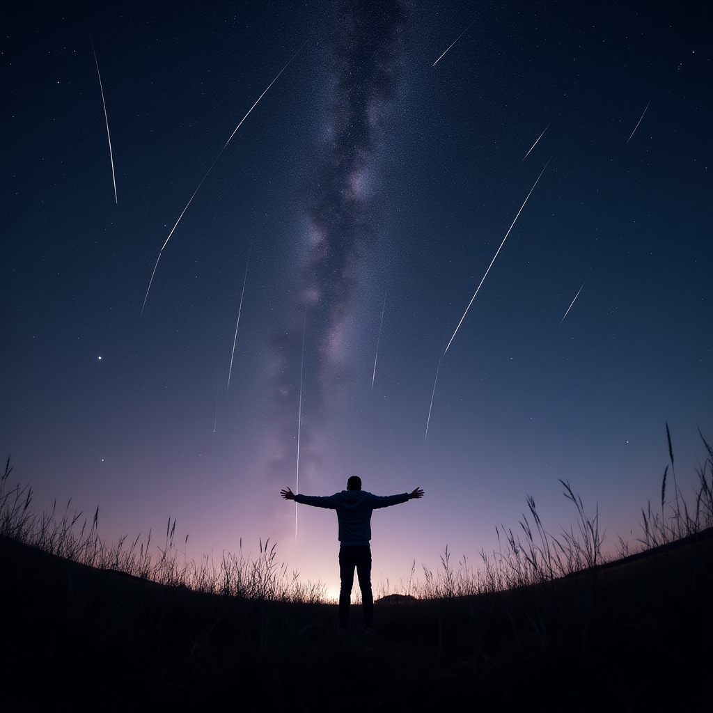 Deszcz meteorów Perseidów nad Polską
